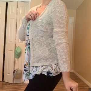 Lace cardigan